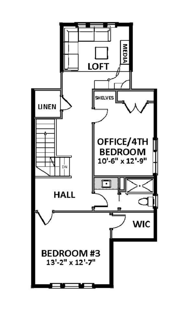 two story 4 bedroom farmhouse